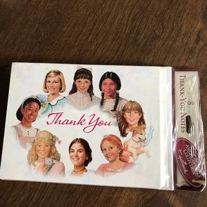 American Girl Thank You Cards Vintage NEW